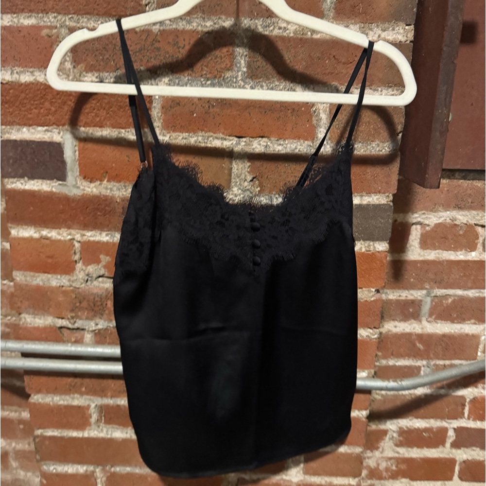 Abercrombie & Fitch Silk Lace Tank